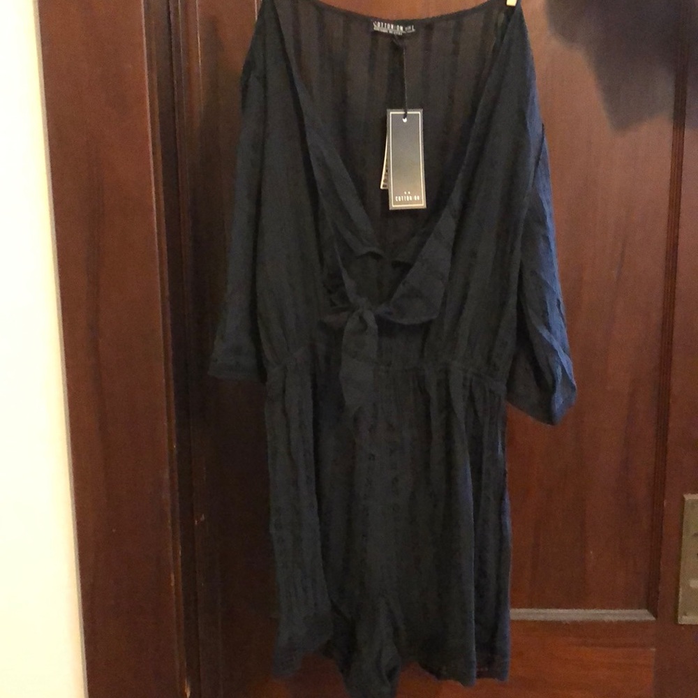 Cotton On Tie Up Romper- Tags On!